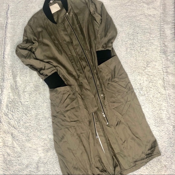 Soia and Kyo Long Bomber Jacket - Picture 4 of 4